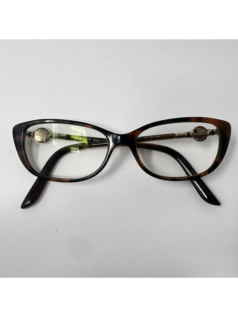 Versace MOD 3206 944 Tortoise Eyeglass Frames Only 52-15-140